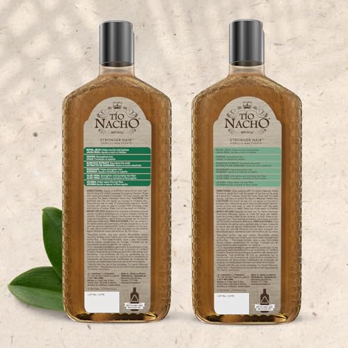 Tío Nacho smooth hair texture after use with silky shine