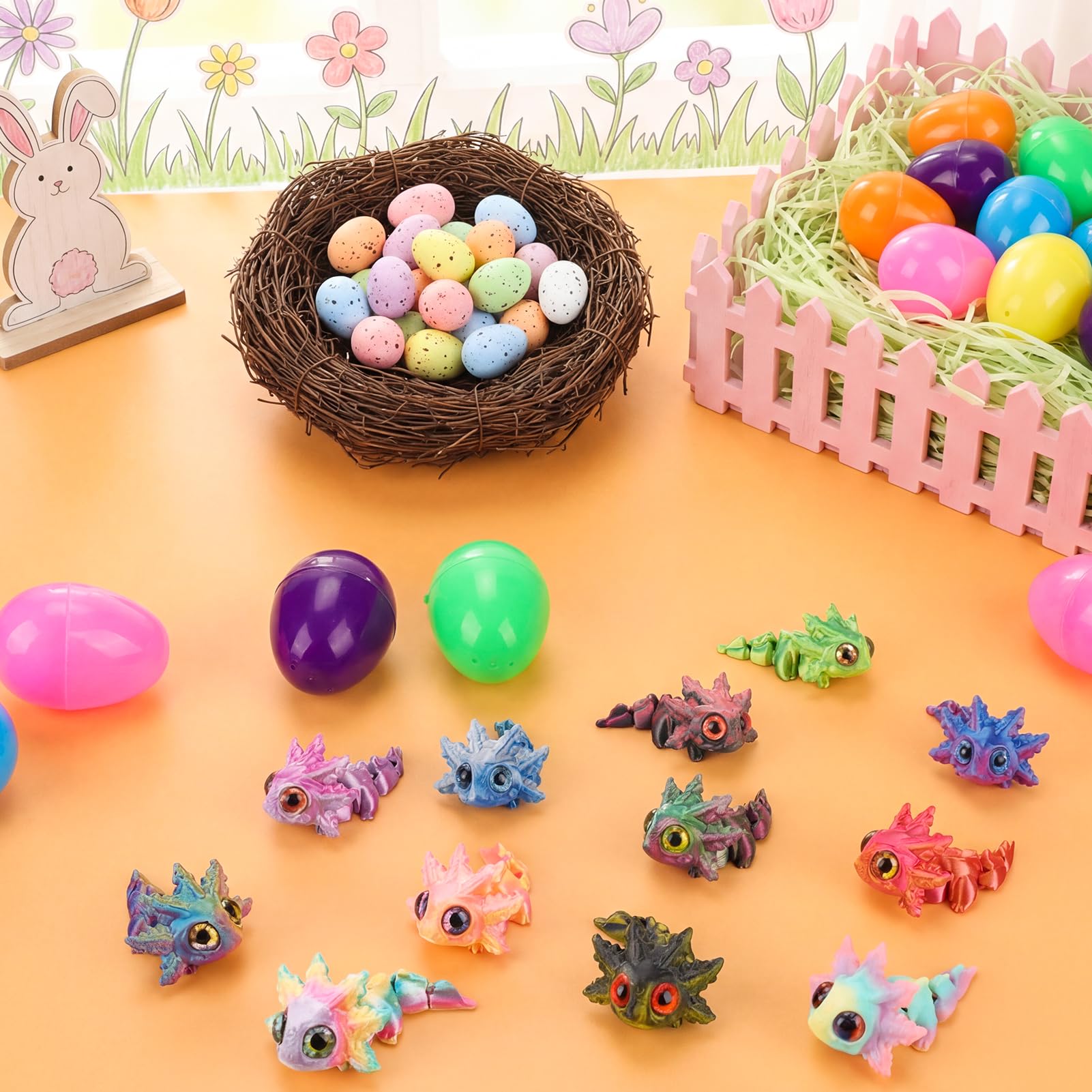 Tiocky Easter eggs as basket stuffers for Easter hunts and gifts.