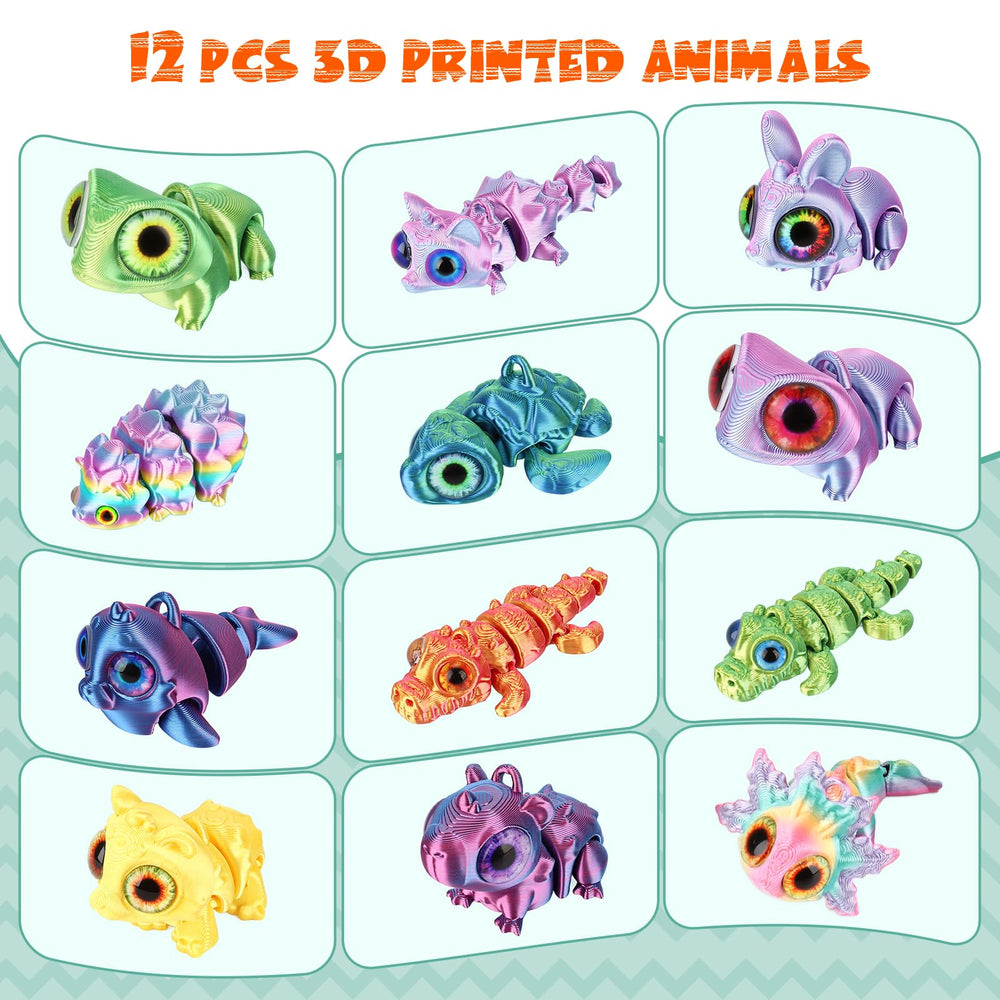Tiocky wiggle and bend mini toys ready for imaginative posing
