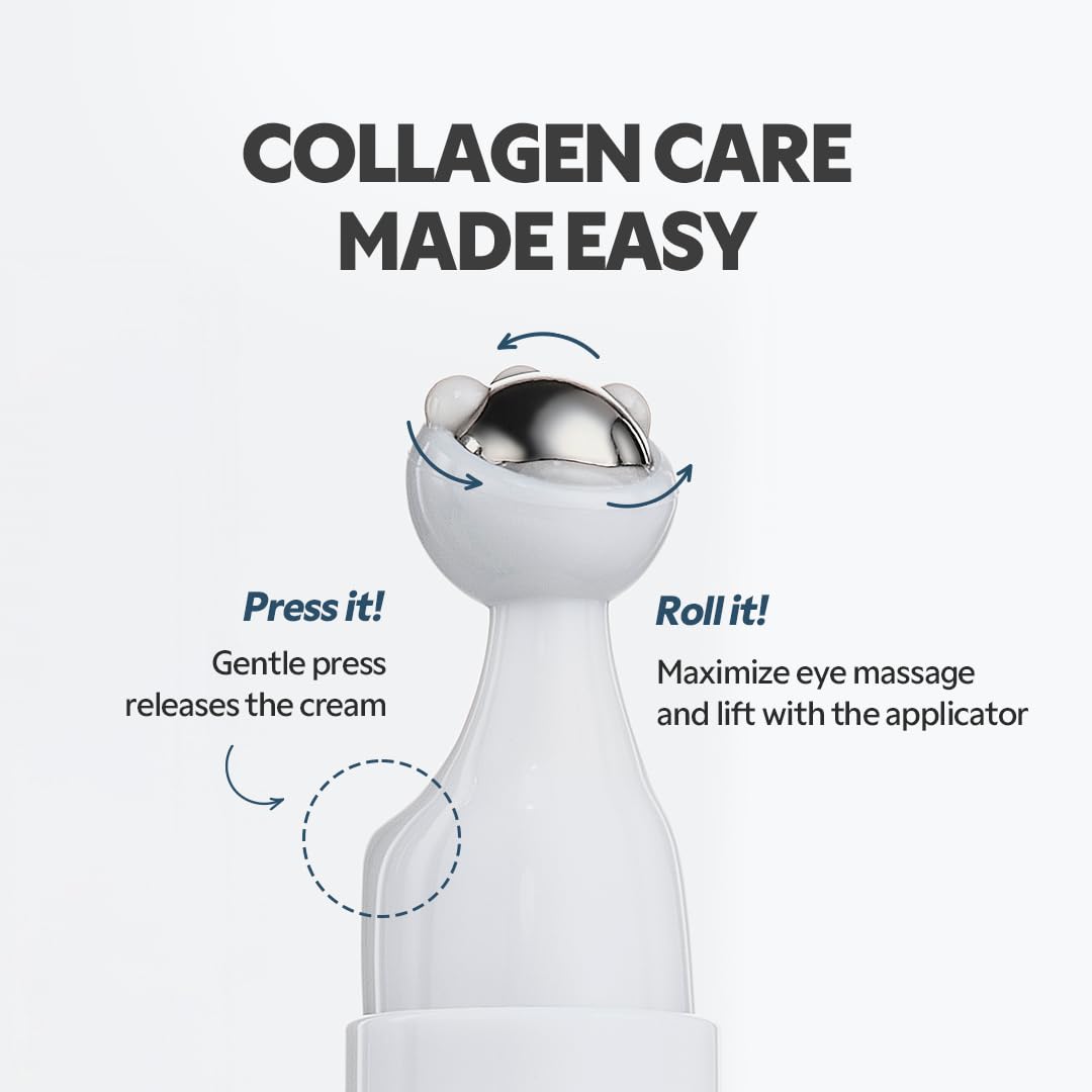 TIRTIR collagen eye cream helps address fine lines around the eyes.