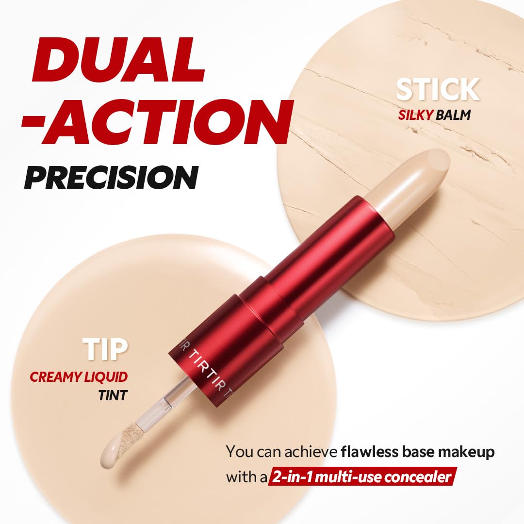 TIRTIR Glide&Hide crease-proof coverage for a natural, radiant finish.