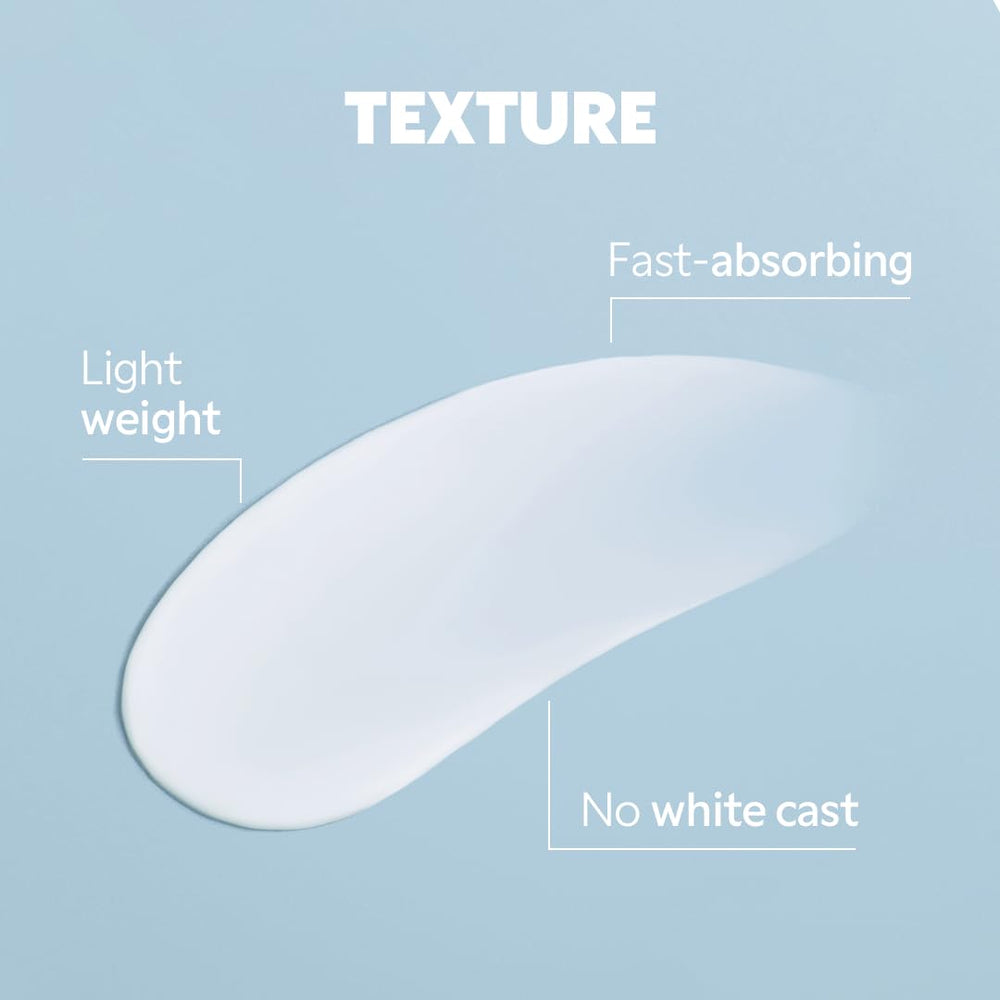 TIRTIR Hydro UV Shield with phyto collagen supports skin elasticity.