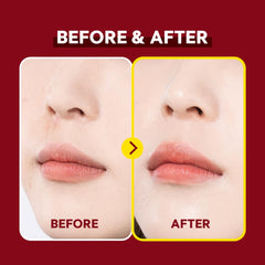 TIRTIR Mask Fit air-fit shield demonstrates breathable protection for a matte, even finish.