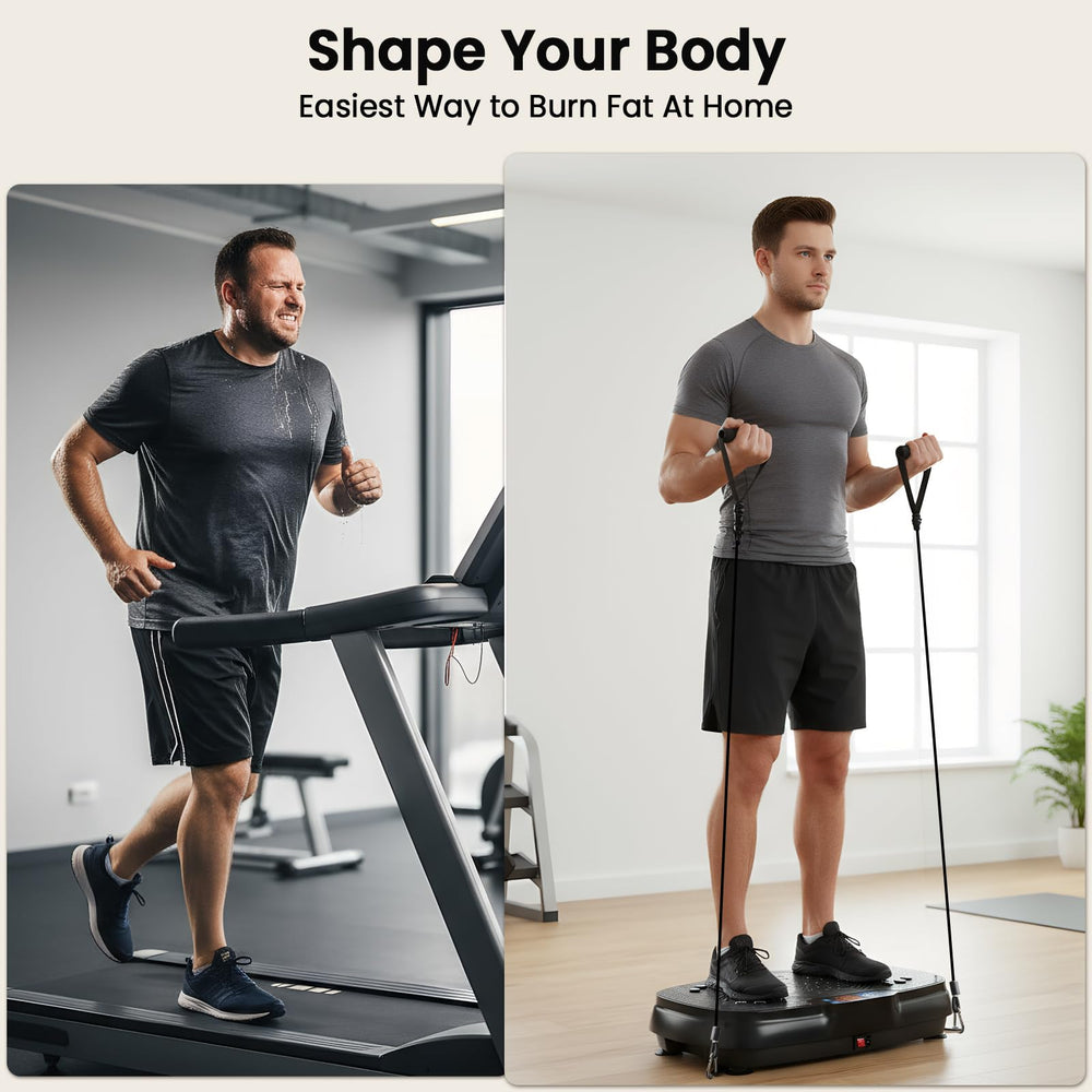TISSCARE vibration plate showcases 120-speed levels for customized training