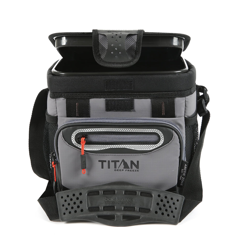 Titan by Arctic Zone zipperless soft-sided cooler ideal for quick lunches on the go