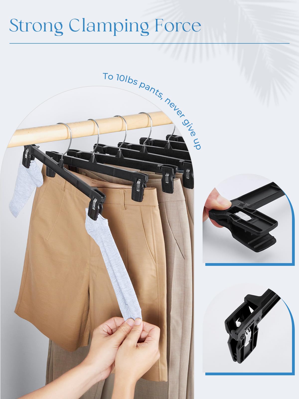 Titan Mall Smartor rust-resistant hook for durable wardrobe storage.