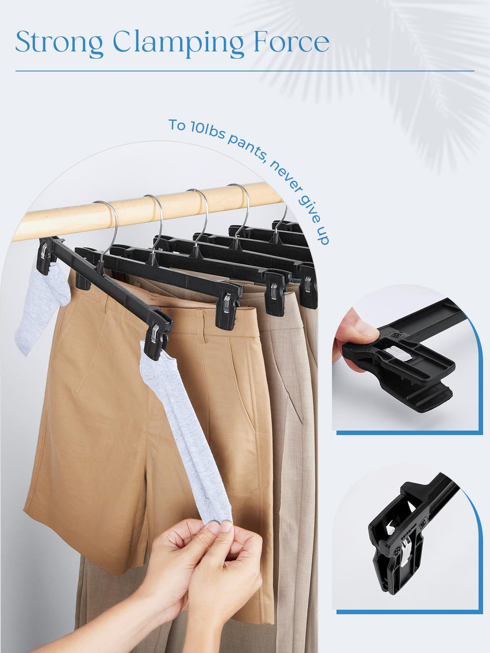 Titan Mall Smartor rust-resistant hook for durable wardrobe storage.