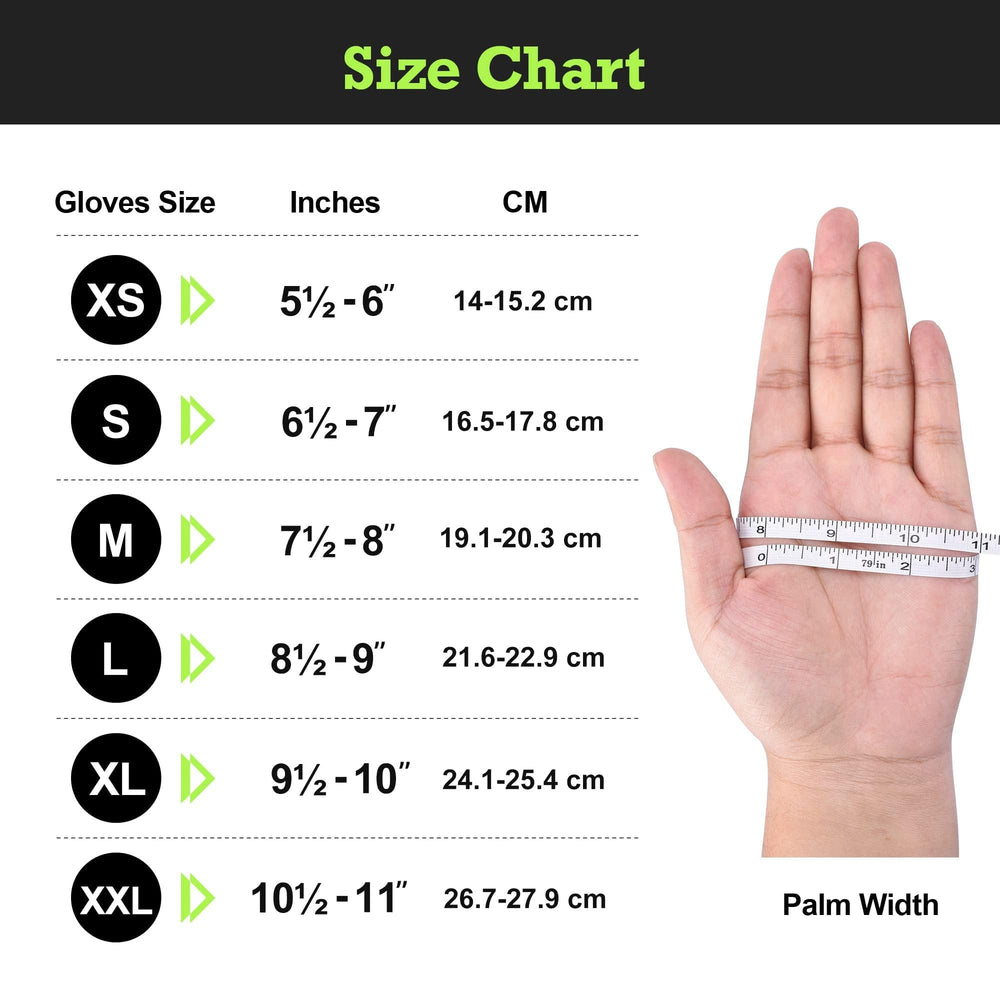 Latex-free TitanFlex nitrile gloves offer chemical resistance beyond latex.
