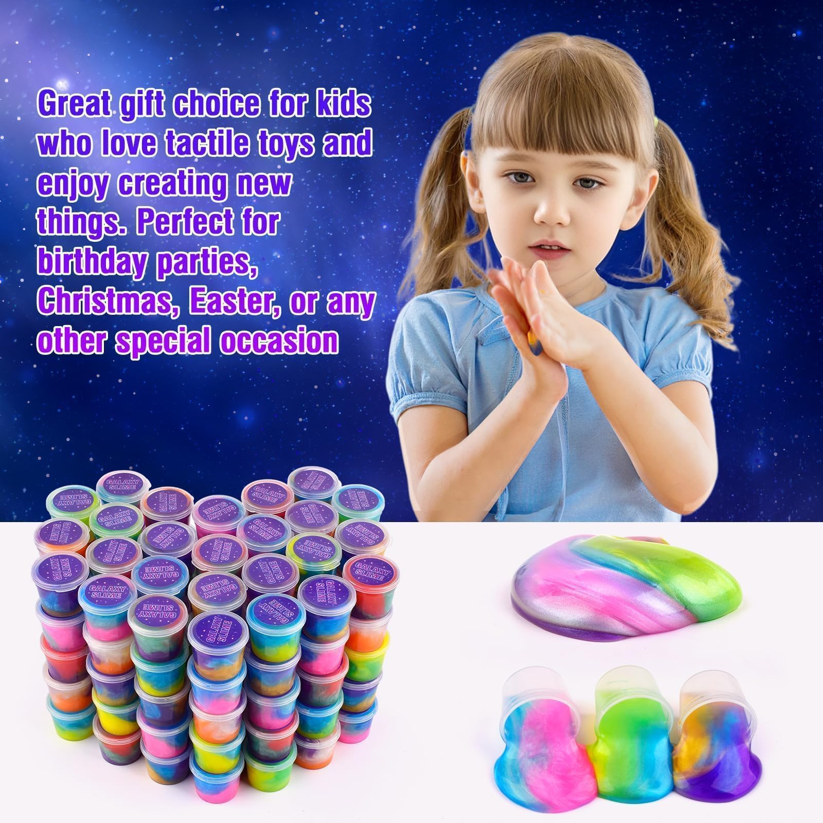 TITRITH birthday crafts with slime boost creative stations at events.