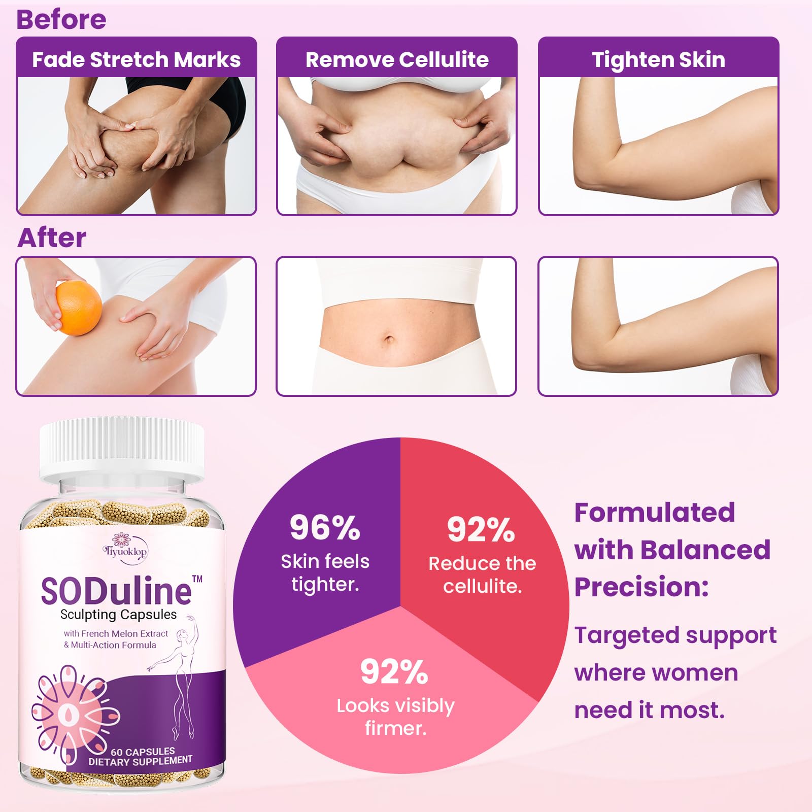 Tiyuoklop Pine bark, bromelain, and quercetin work with collagen texture.