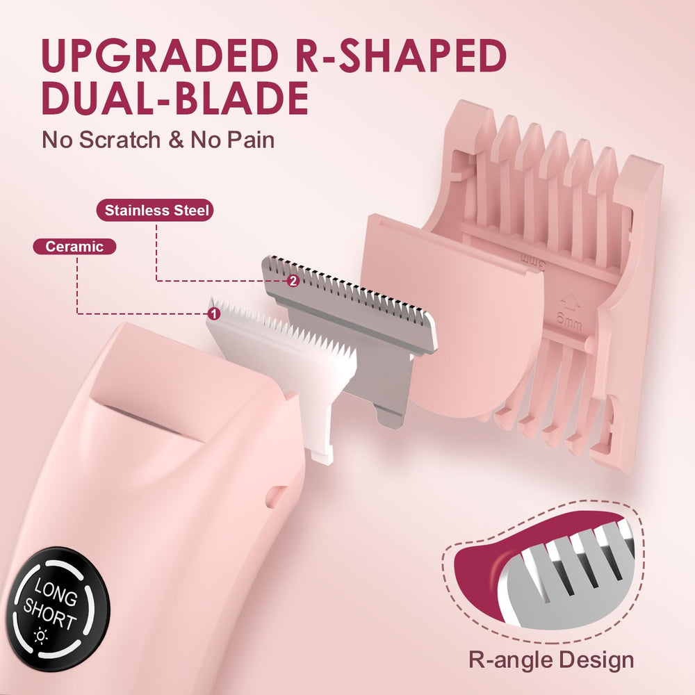 TJJFMM compact travel-friendly trimmer for on-the-go grooming.