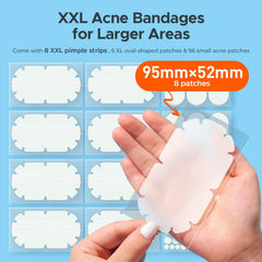 TKTK back patches cover large acne areas in a single patch
