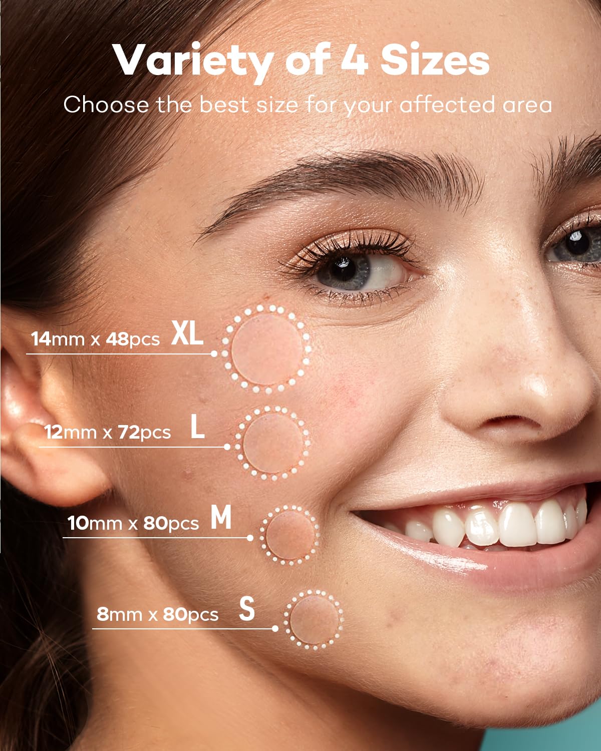 TKTK patch with tea tree and calendula oil for gentle care.