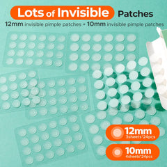 TKTK Pimple Patches fragrance-free for sensitive skin comfort.