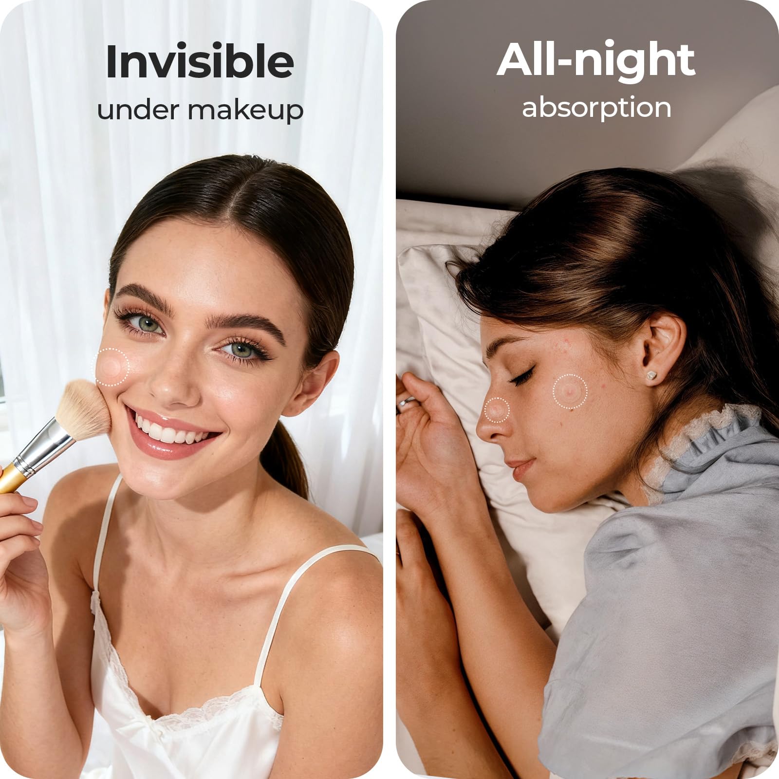 TKTK Pimple Patches individually packaged for on-the-go use.