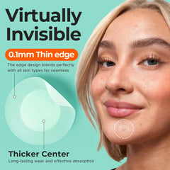 TKTK Pimple Patches two sizes 10mm and 12mm for precise coverage.