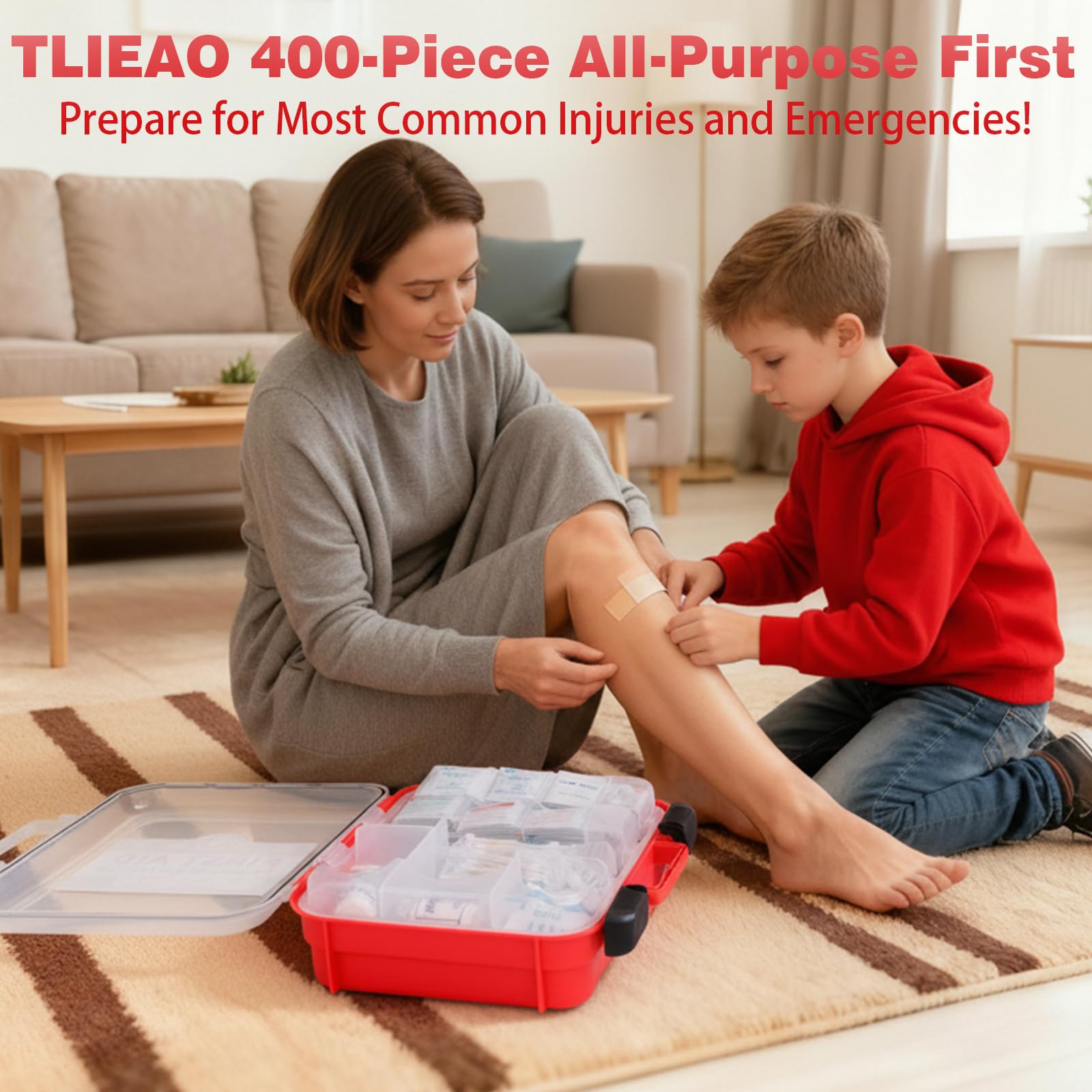 TLIEAO burn gel and cold pack aid minor injuries during adventures.