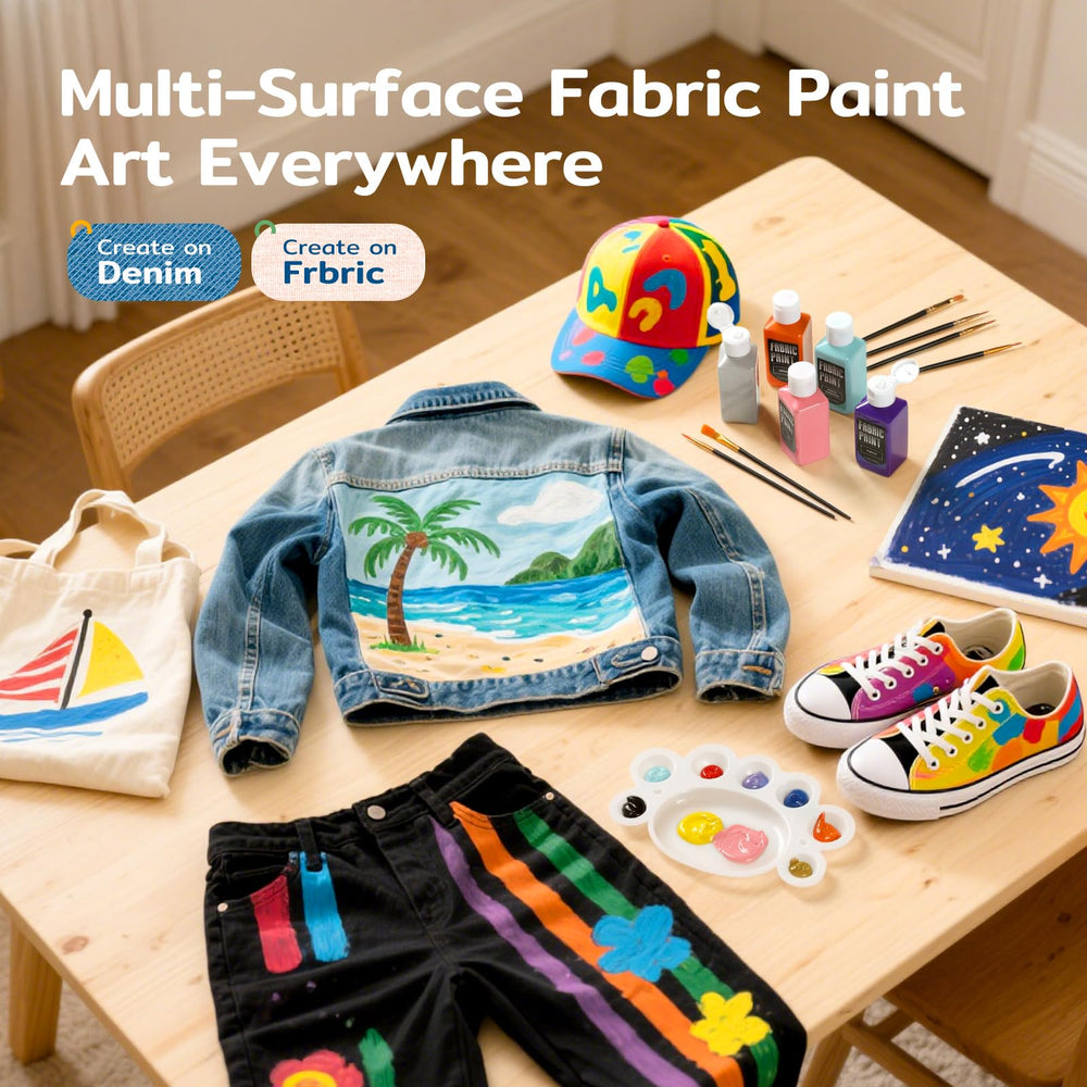 TMOL brushes and stencils included for beginner-friendly art projects.