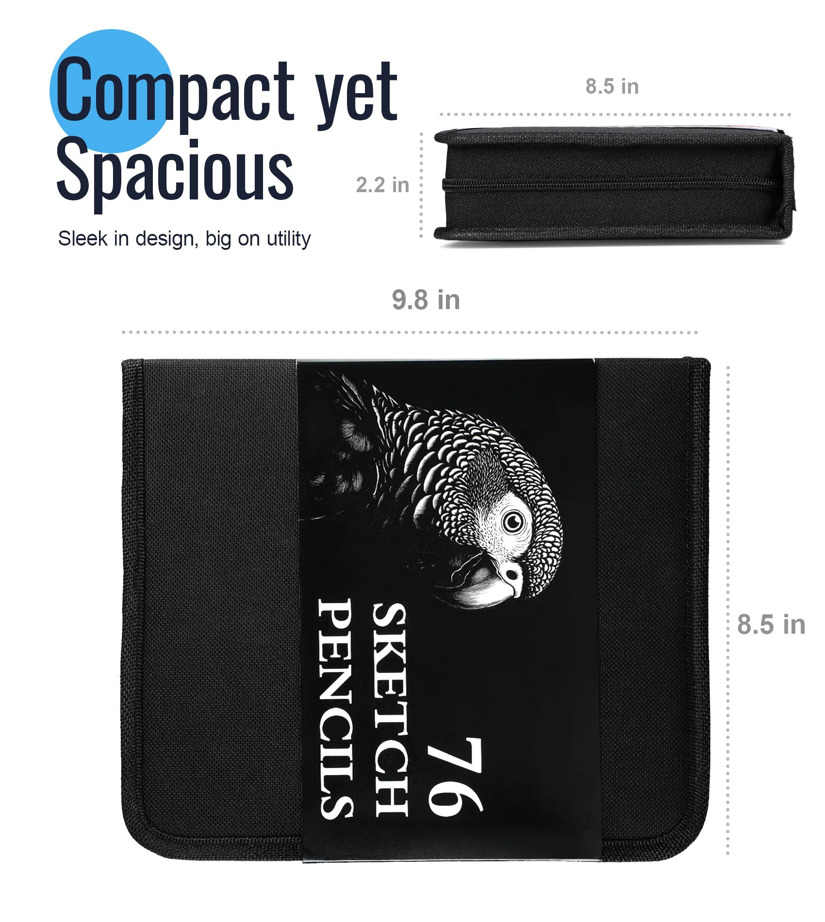 TMOL compact travel case keeping all tools organized and ready