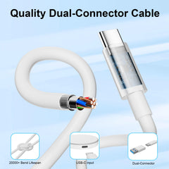 TNDAJI MagSafe Charger Two-Pack cooling vents for heat management.