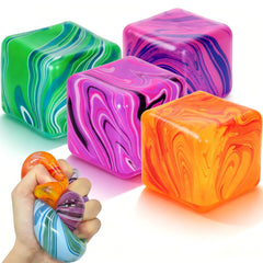 tngtswwcv 4-pack stress ball green, palm-sized for quick stress relief.