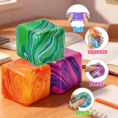 tngtswwcv 4-pack stress ball red, squeezable and soothing for study breaks.