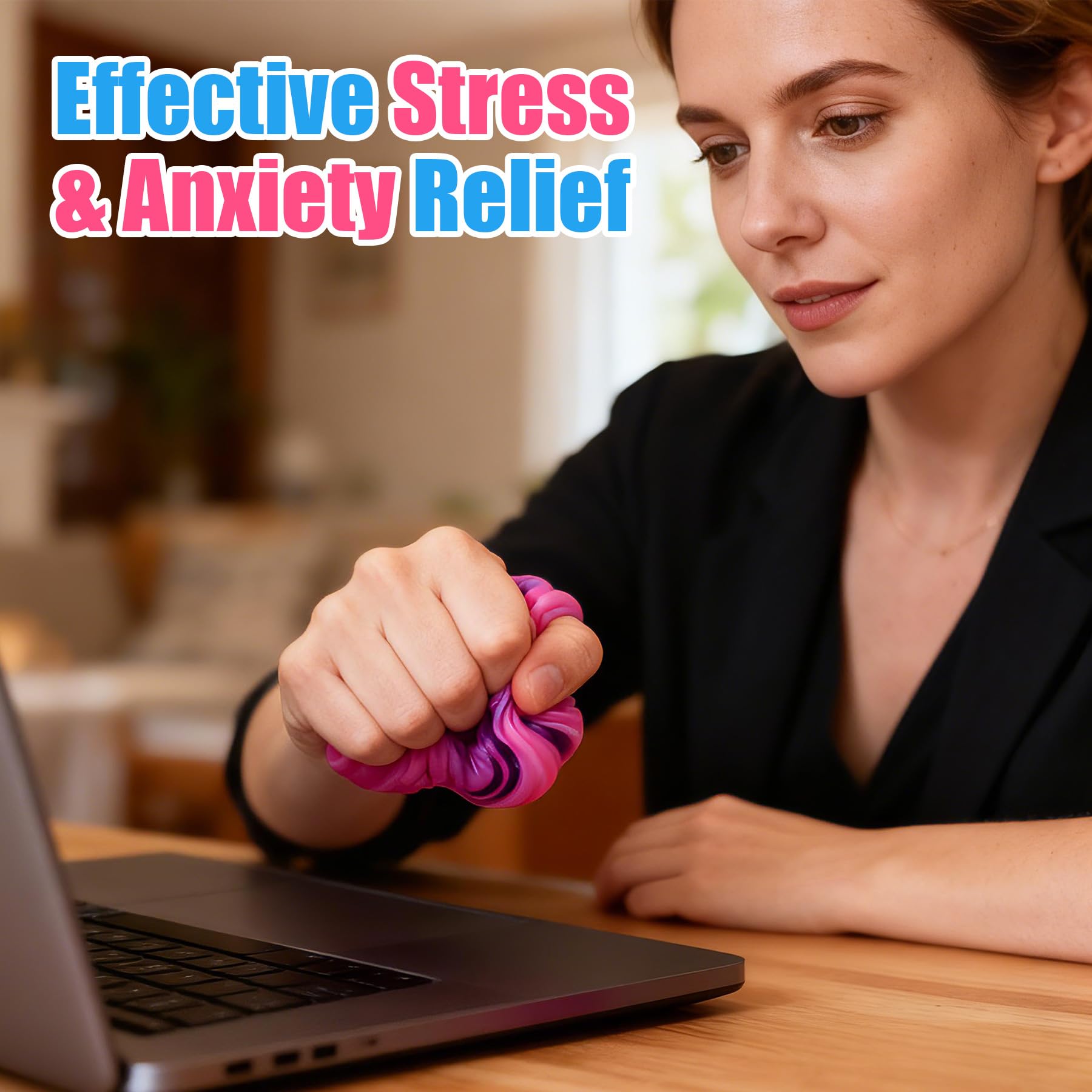 tngtswwcv pocket-size stress ball, compact design for travel and on-the-go relief.