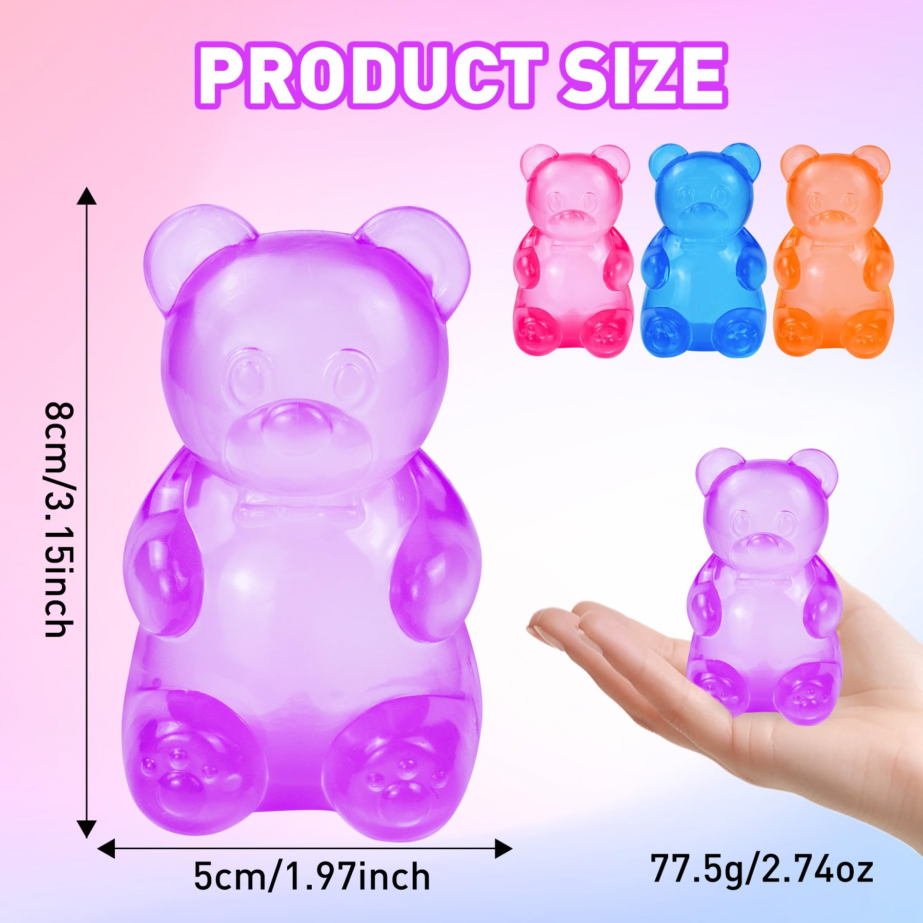 tngtswwcv soft-material squishy ball 8cm aids concentration during work or study.