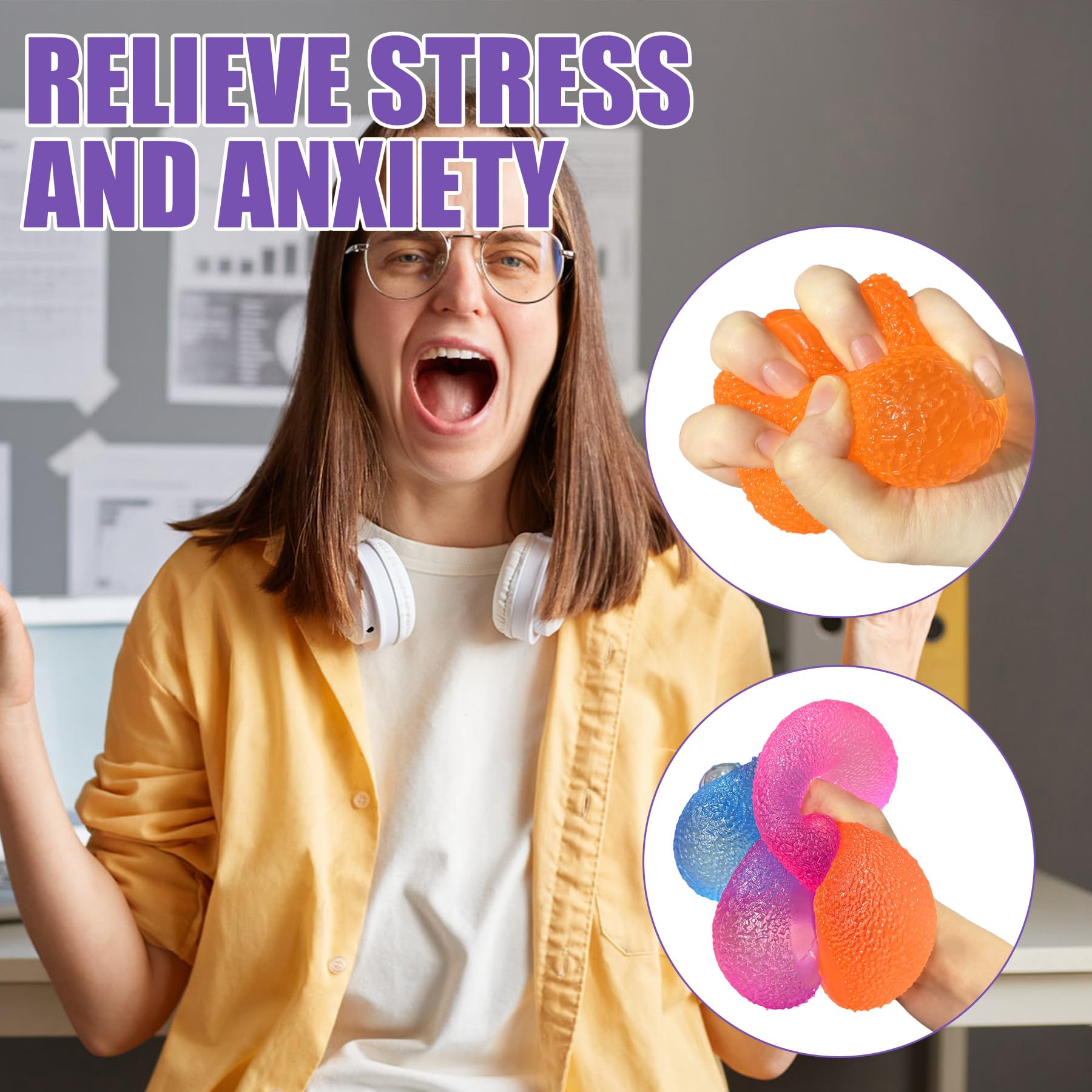 tngtswwcv stress ball for anxiety-friendly breaks during work or study.