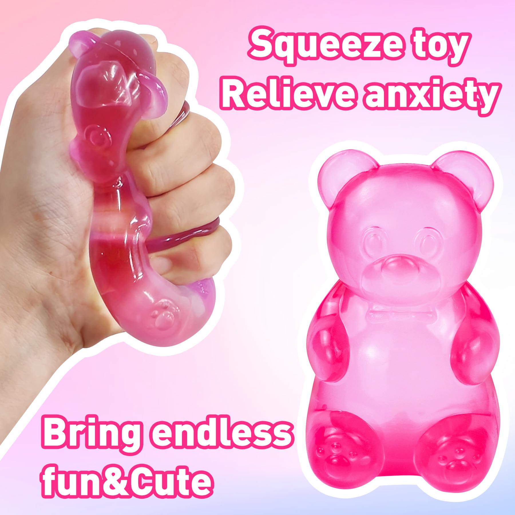 tngtswwcv taba bear design squishy invites kids and adults for stress relief
