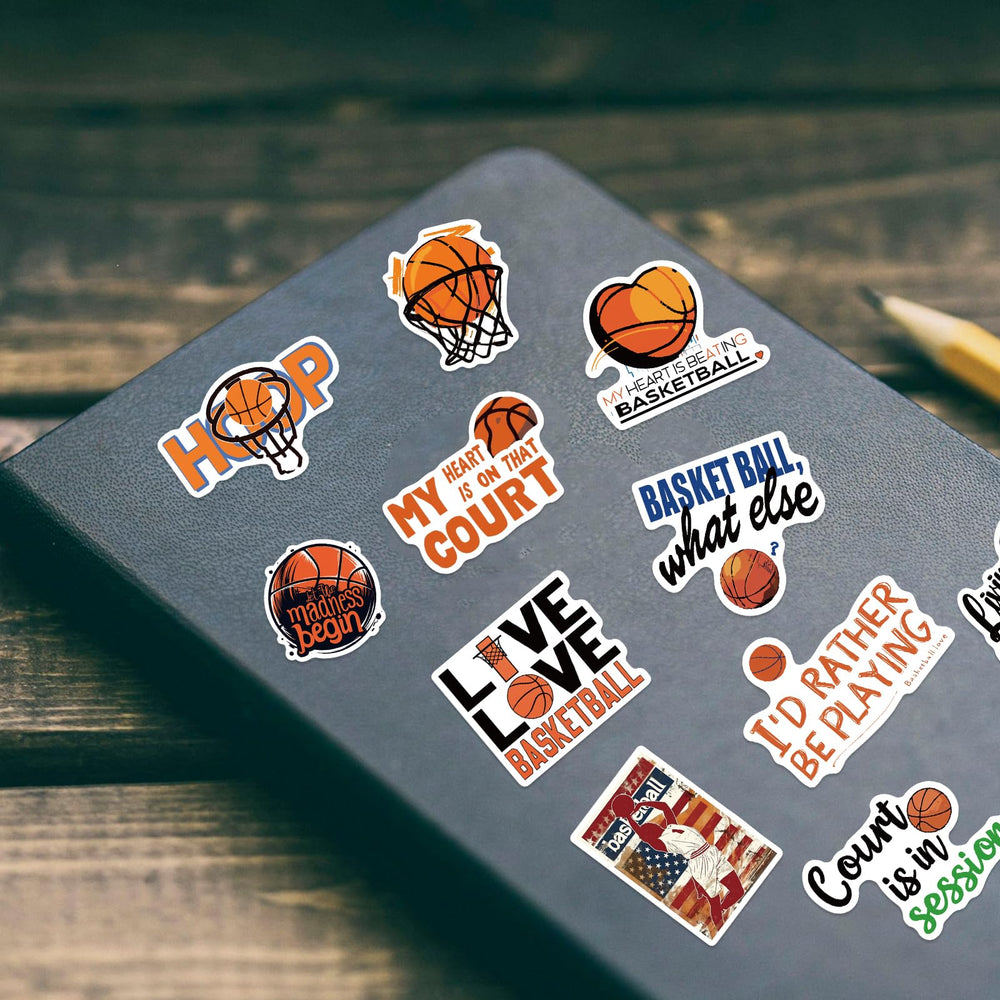 TNIXNCK basketball stickers on car for sport-themed decor