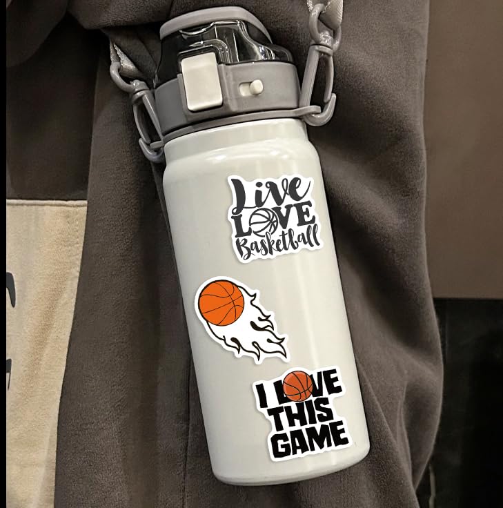 TNIXNCK basketball stickers on skateboard brighten daily trips