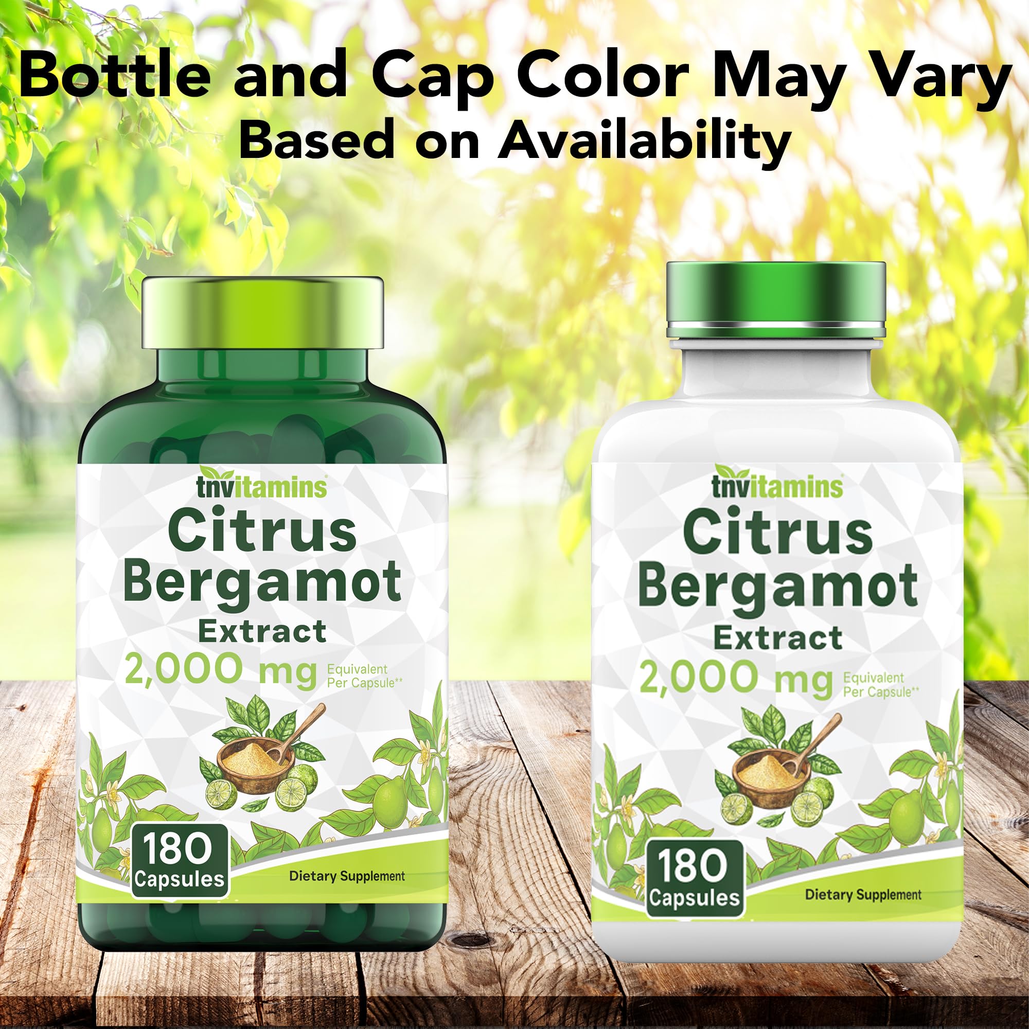 tnvitamins bergamot fruit slice evokes fresh citrus aroma