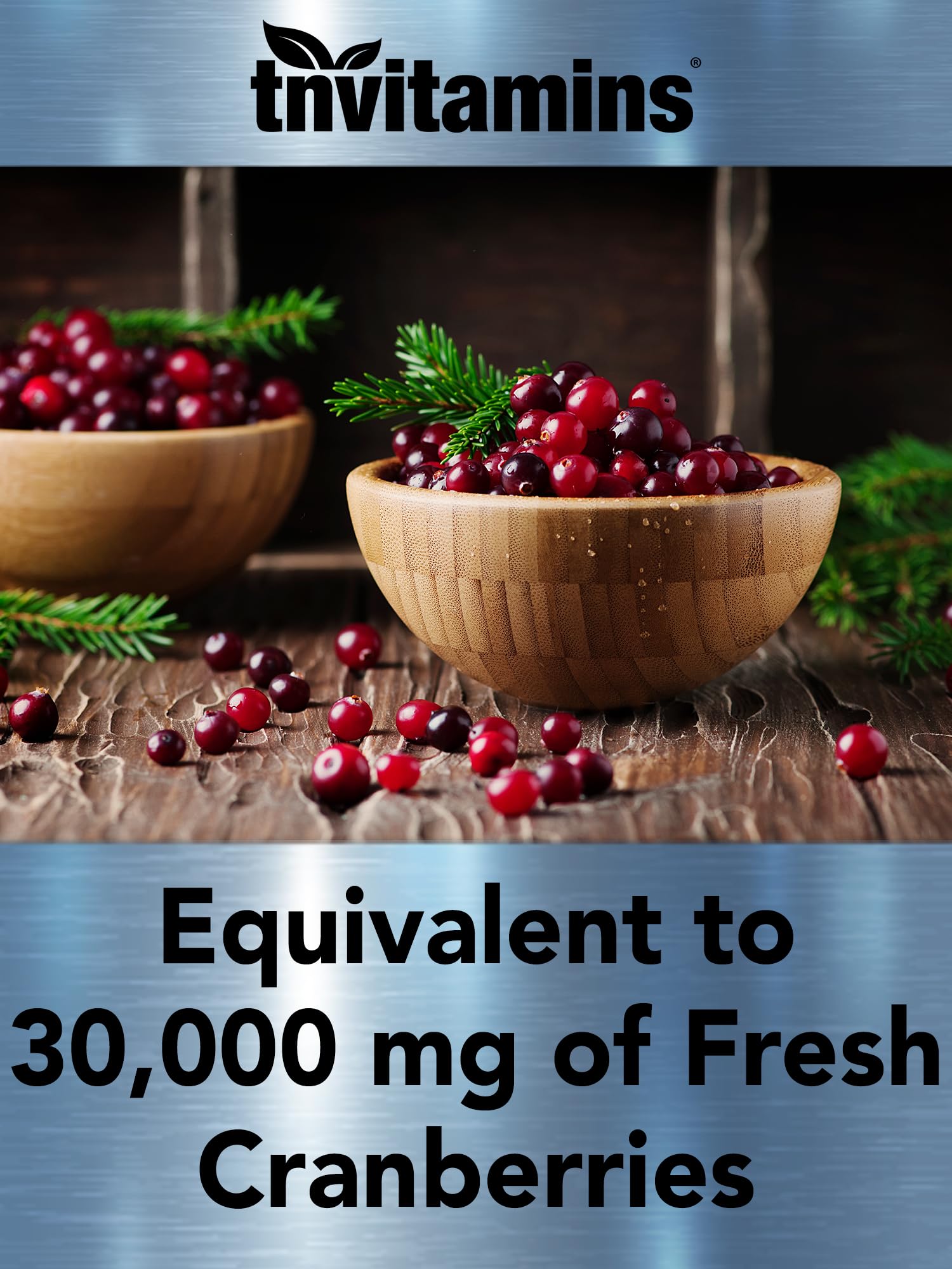 TNVitamins Cranberry Pills in a daily routine setup for everyday wellness.