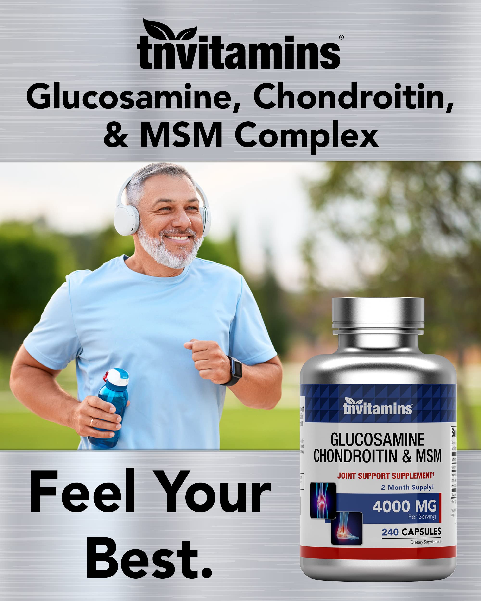 tnvitamins glucosamine chondroitin msm capsules in daily use scenario