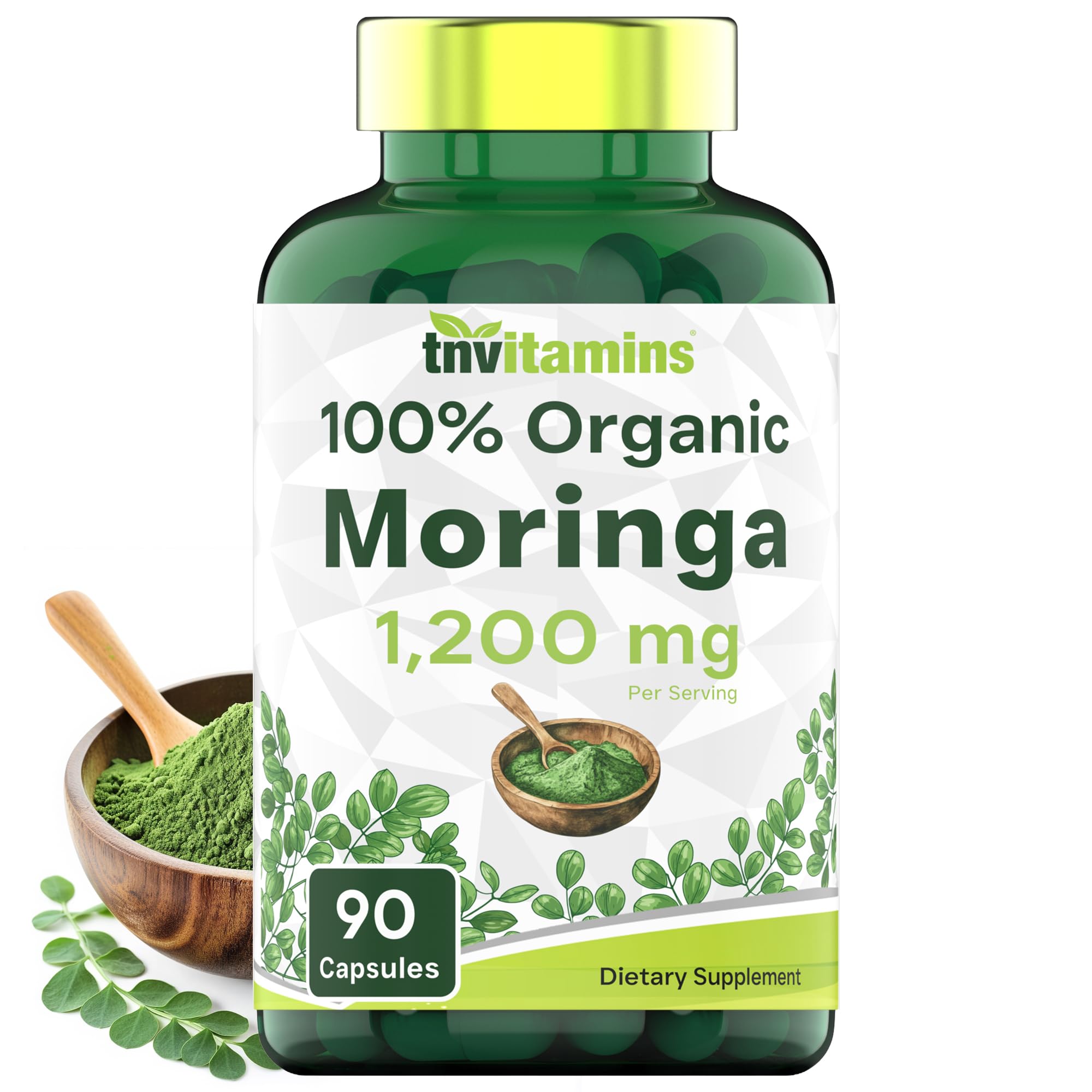 tnvitamins moringa capsules bottle front for daily energy support