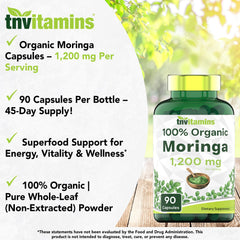tnvitamins moringa capsules daily serving for vitality