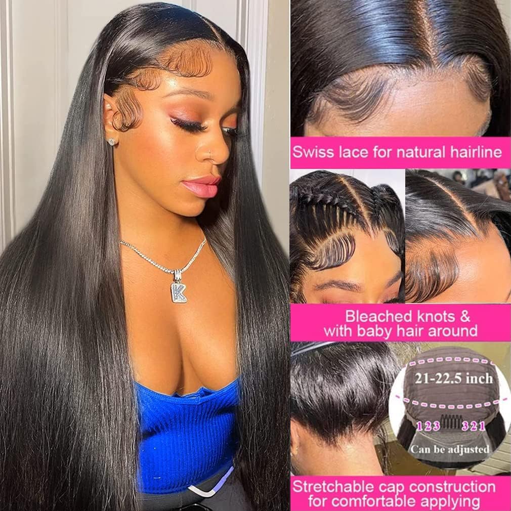 tobasew 200-density straight human hair offers full volume and a premium feel.