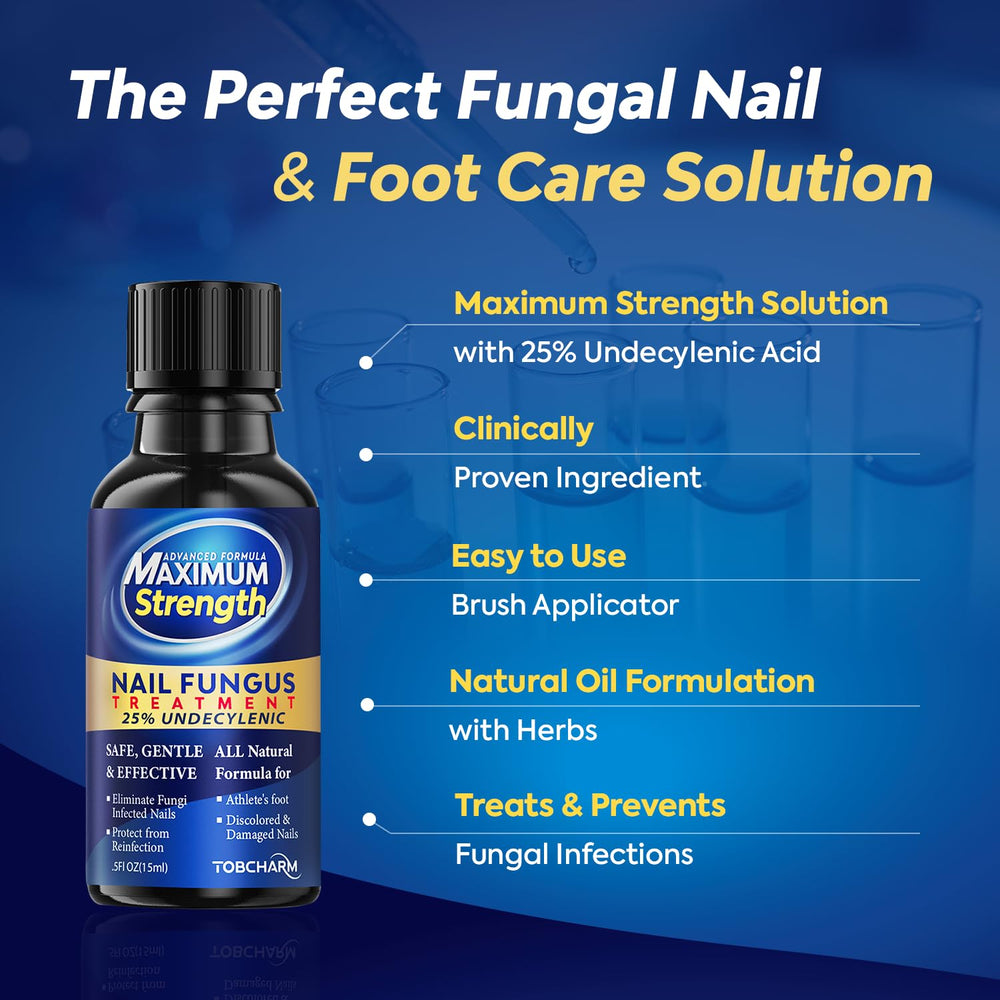 Tobcharm formula absorbs within five minutes.