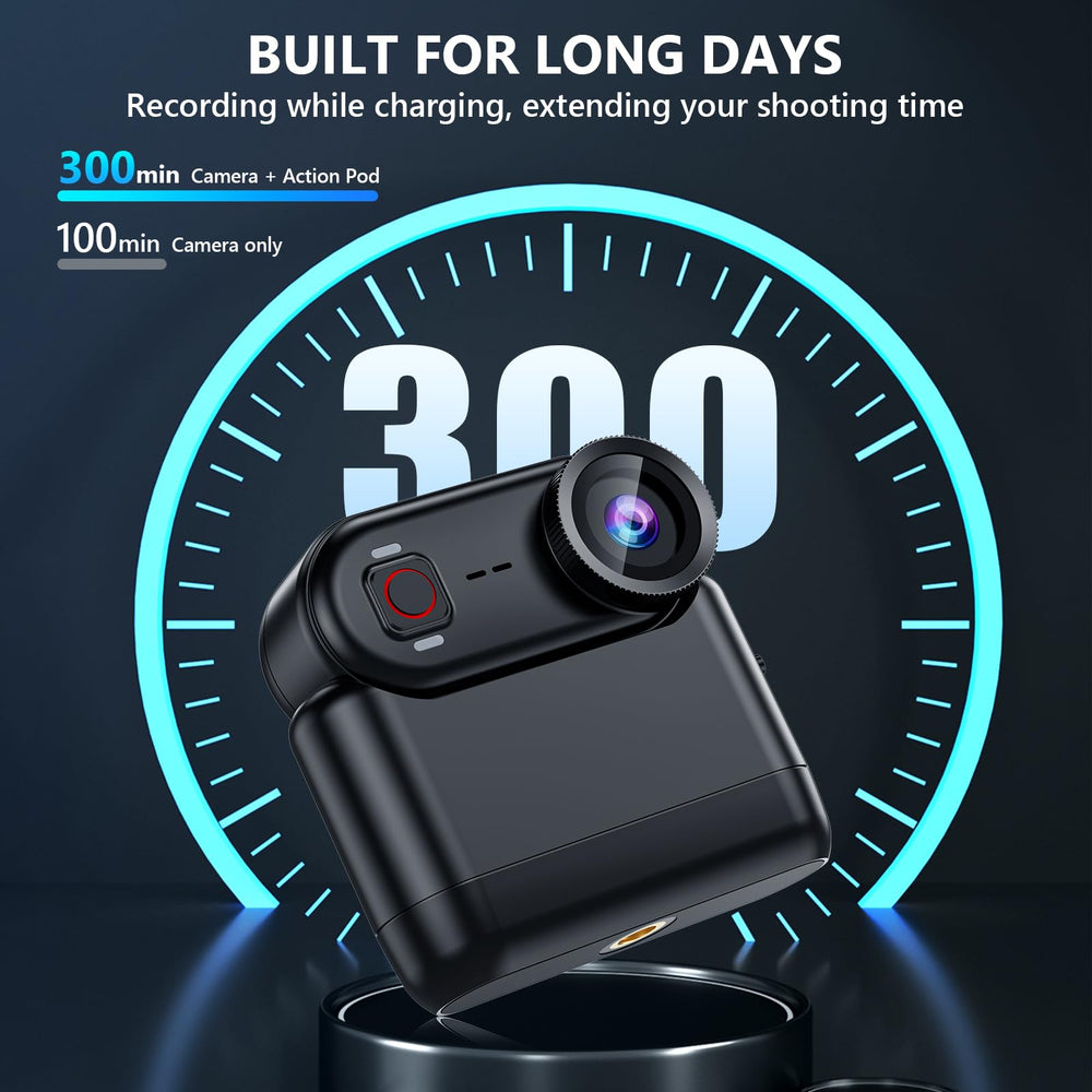 toberto compact wearable pov camera ideal for sports vlogging