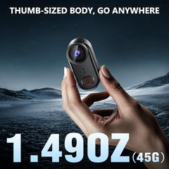 toberto mini action camera with wifi captures true 4K for easy sharing