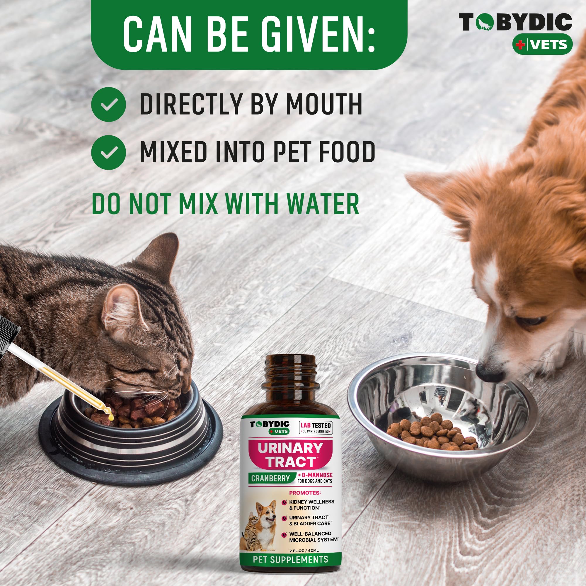 TOBYDIC couch grass root supports digestive well being and urinary care.