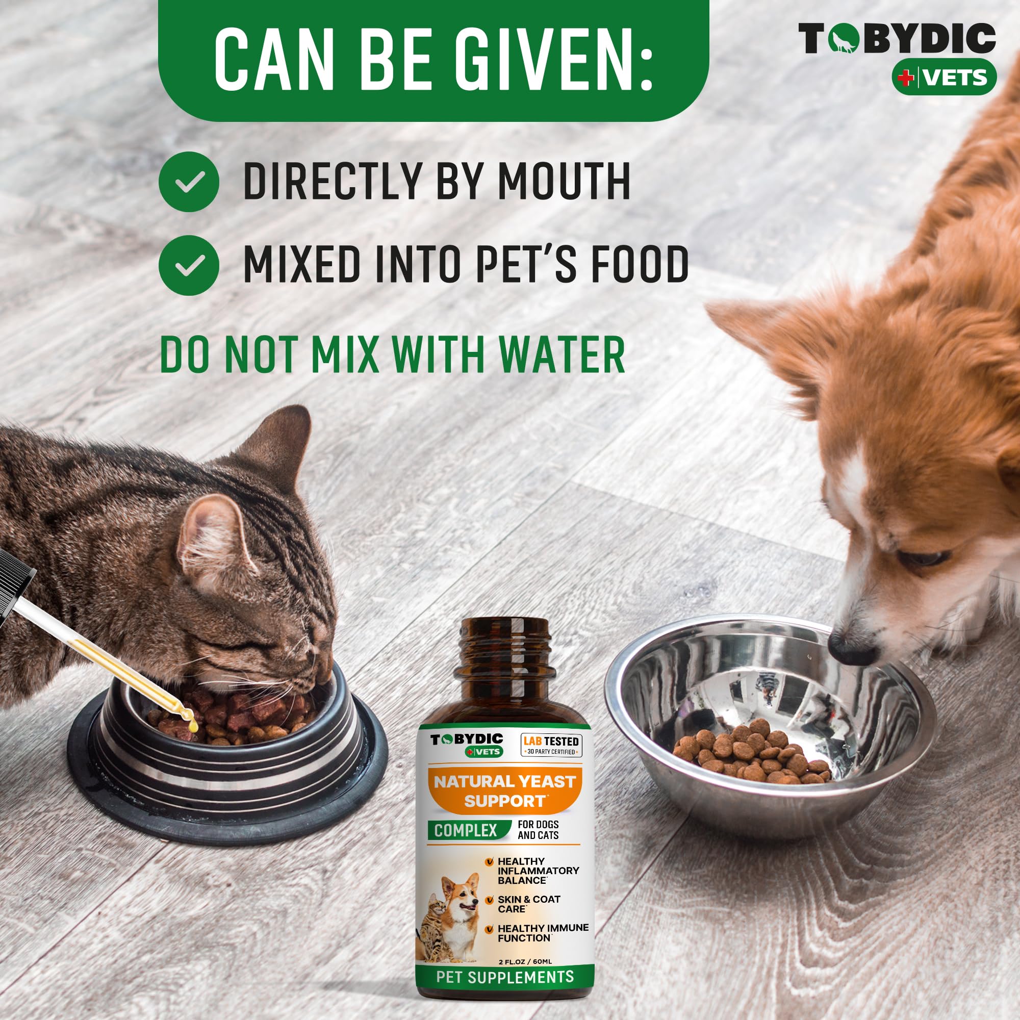 TOBYDIC herbal remedy aids balanced ear and skin health