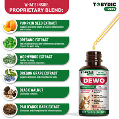 TOBYDIC ingrédients herbes naturelles offrant une solution douce pour l'appareil digestif.