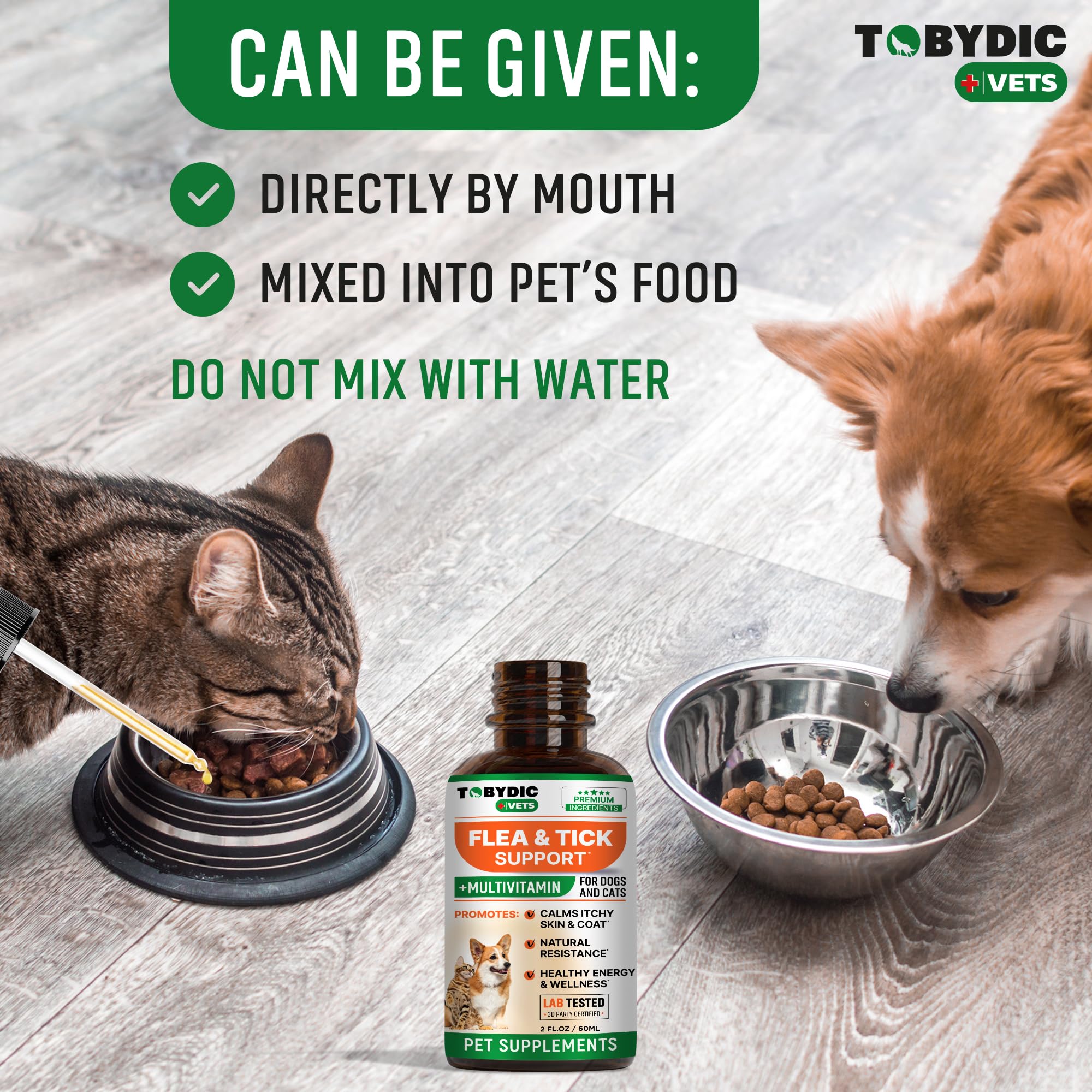 Weight-based dosage chart for TOBYDIC drops.