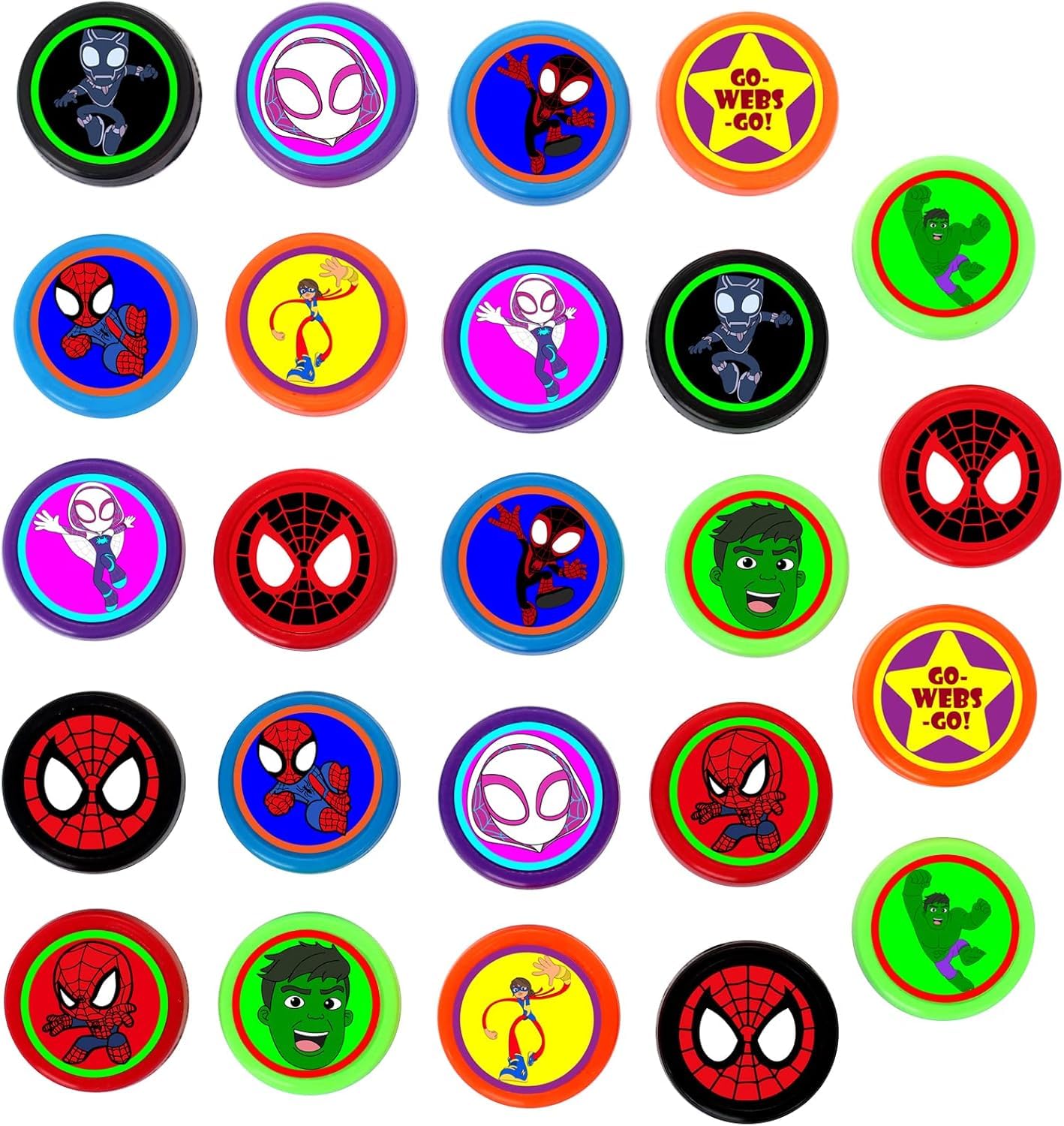 TOCKFIT Spide Stampers are ideal for birthday party favors and DIY crafts.