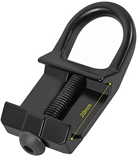 TOCNGAEK matte black rail attachment blends with gear for stealth setups.