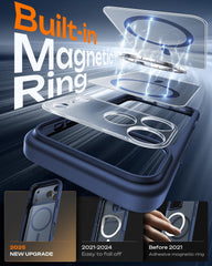TOCOL four-layer cushioning with 360-degree airbag for enhanced drop protection.