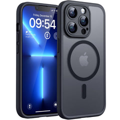 TOCOL iPhone 13 Pro Max case with built-in MagSafe ring for secure attachments