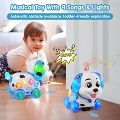 ToddlerCley sensory toy with vibrant colors and music.